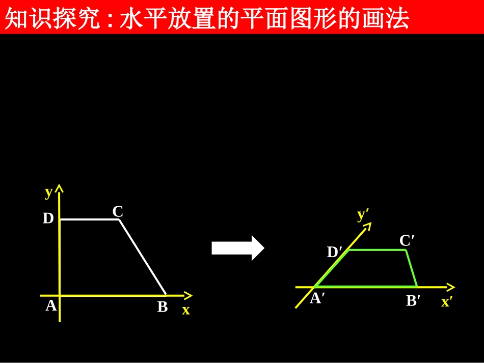 高一数学空间几何体的直观图_第3页