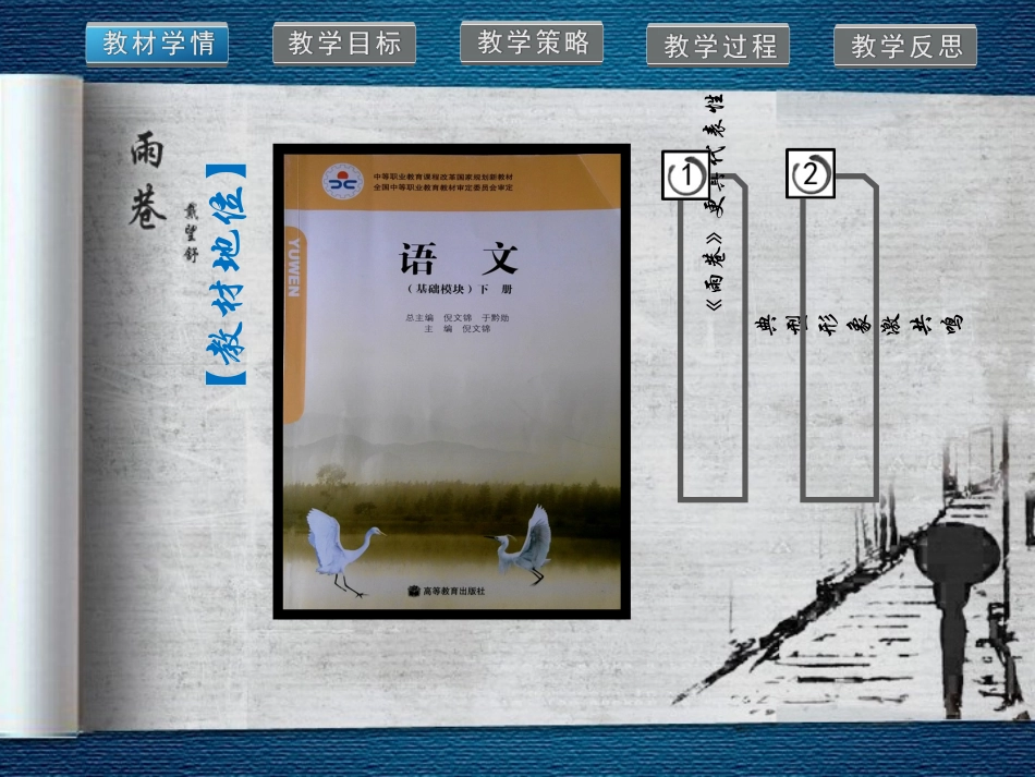 雨巷说课PPT10_第3页