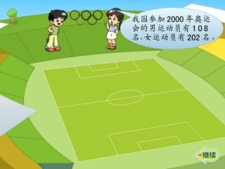 隔位退位减课件