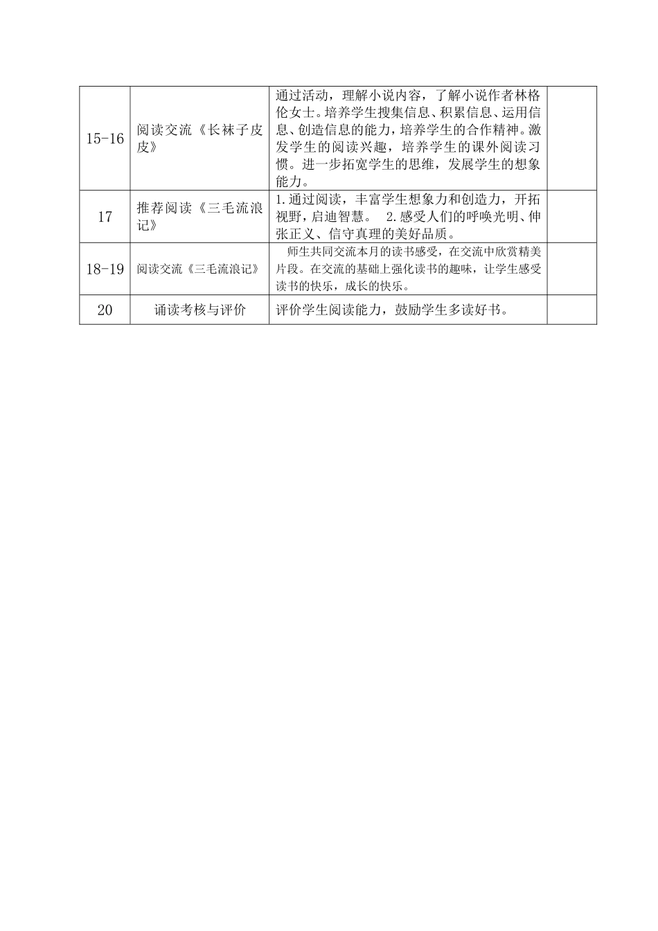 阅读社团活动计划_第2页