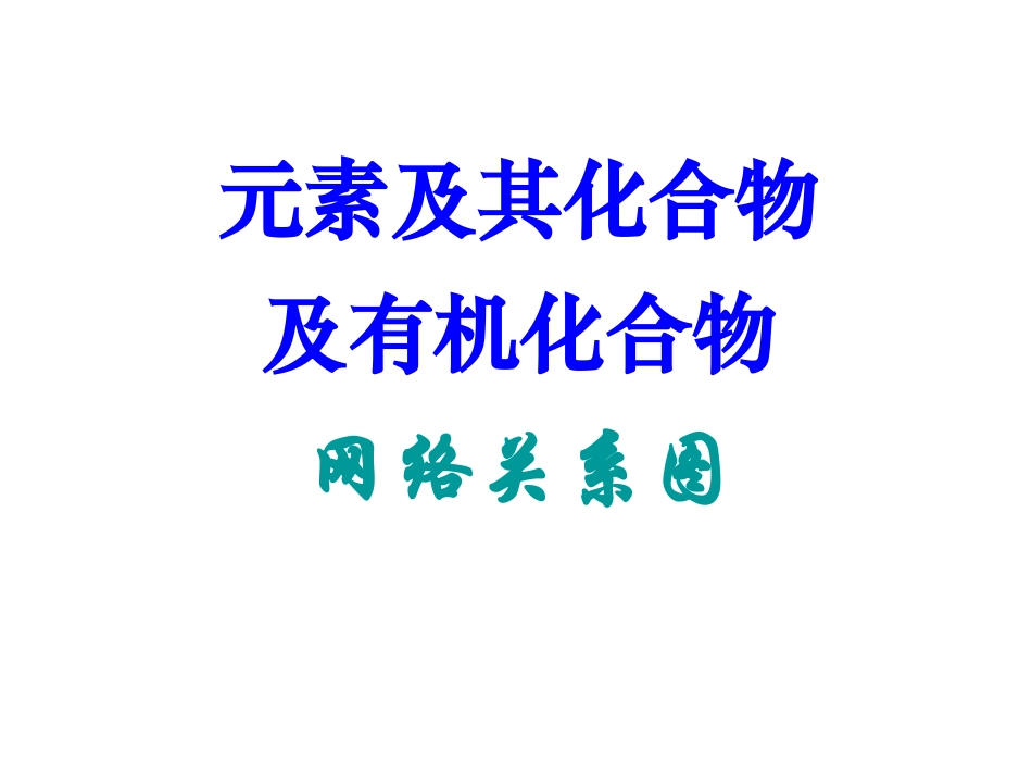 铝元素网络关系图肖剑_第1页