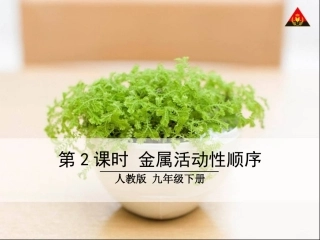 金属活动性顺序