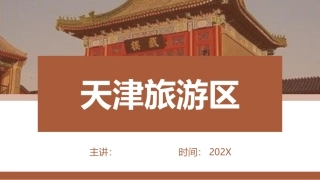 天津旅游区介绍课件