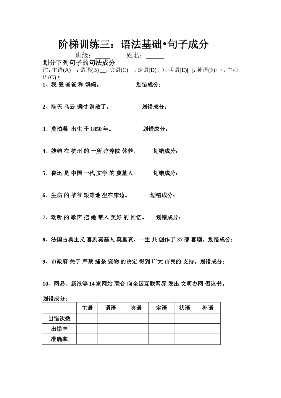 语法句子成分_第1页