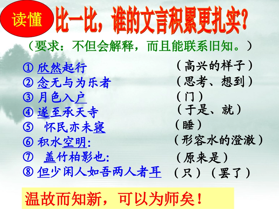 记承天寺夜游教学课件__刘霞优质课_第3页