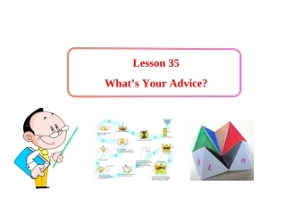 英语课件：冀教版八上_Lesson_35What’s_Your_Advice