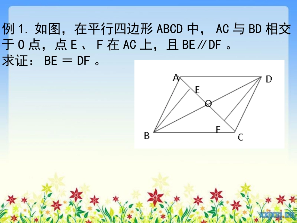 第六章平行四边形复习第一课时_第3页