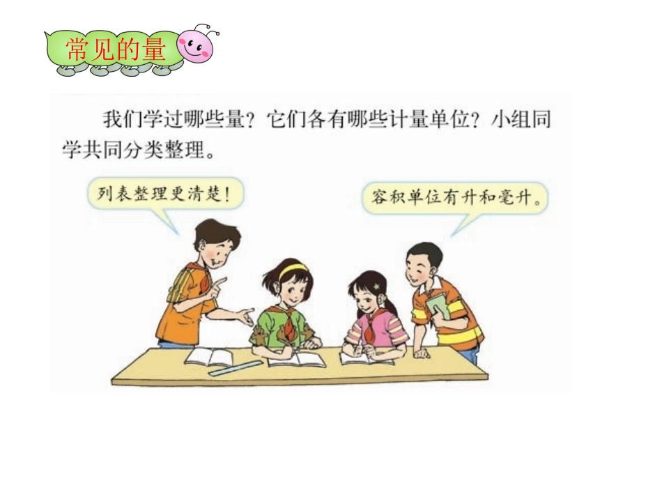第六单元第十课时_常见的量—常见计量单位及进率_第3页