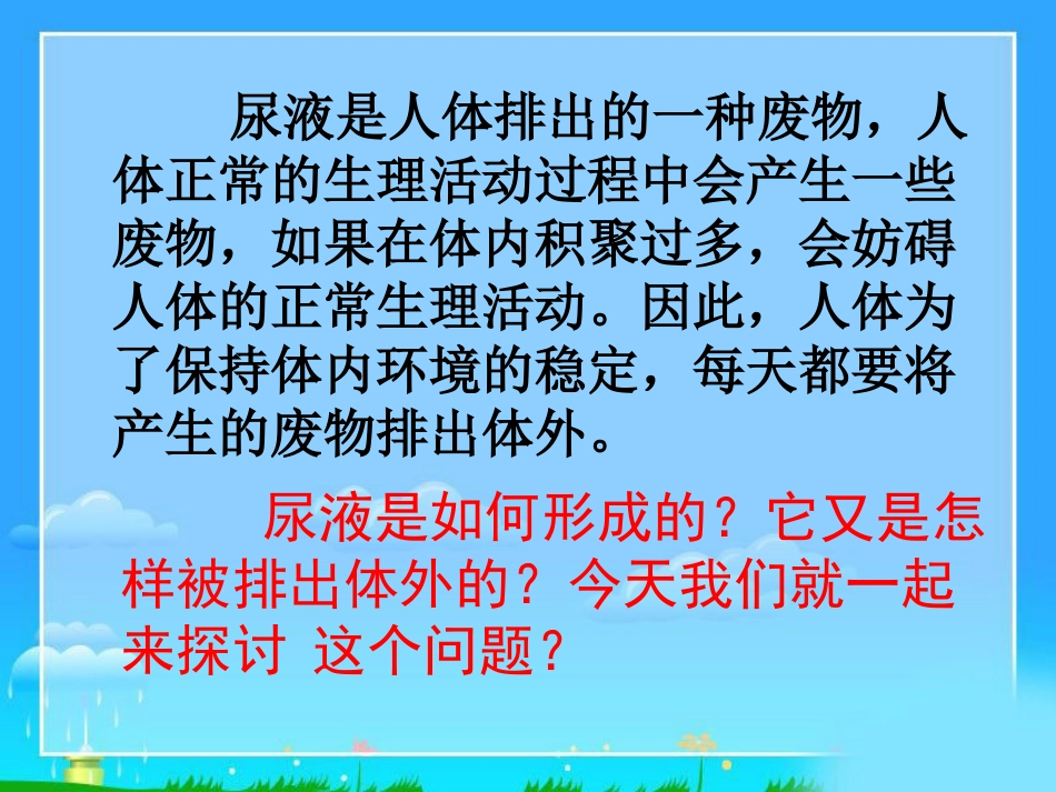 第一节___人体泌尿系统的组成课件_第3页