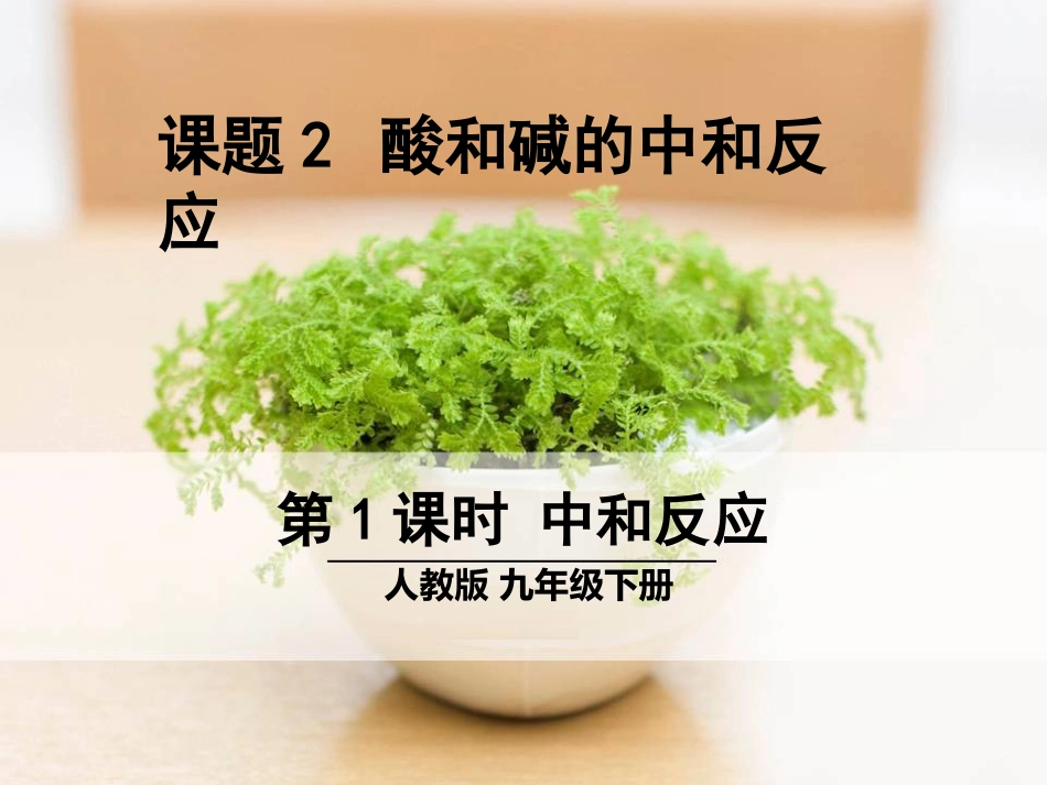 第1课时中和反应_第1页