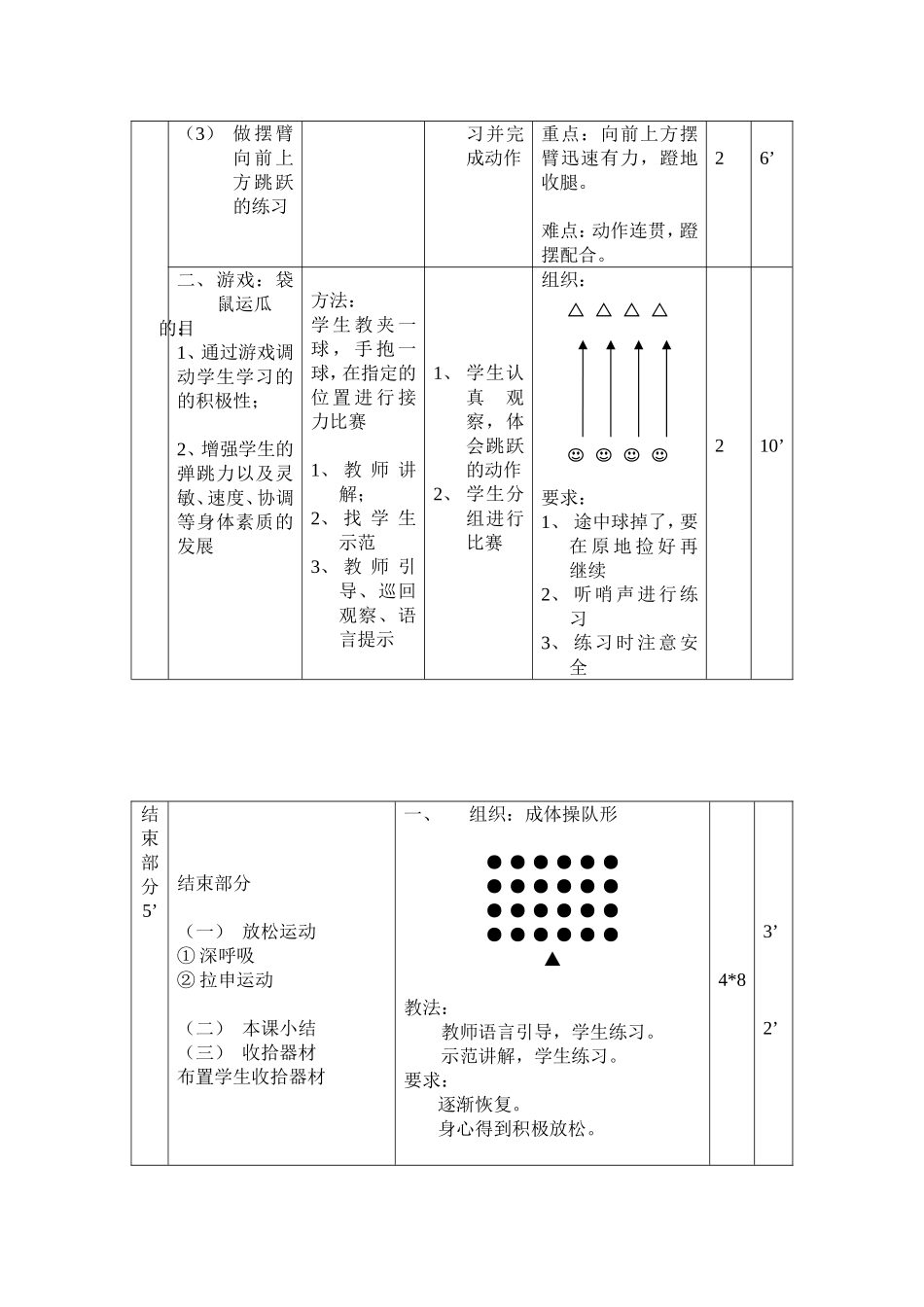 立定跳远教学教案_第3页