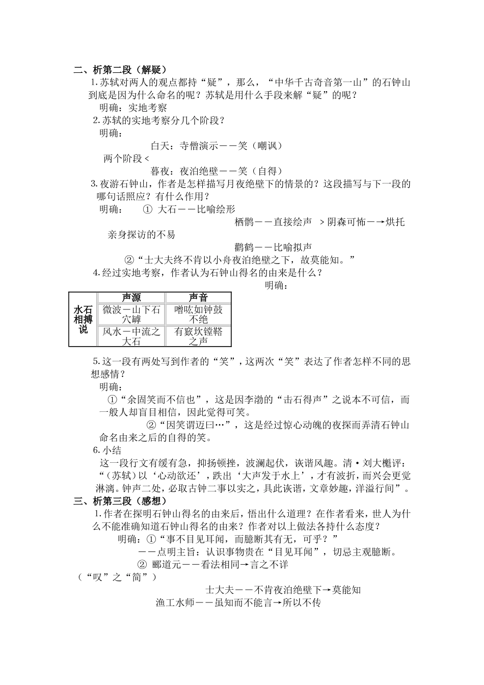 石钟山记简案教学资源_第2页