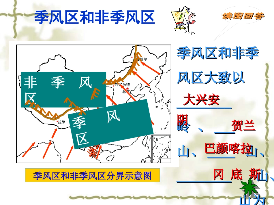 省骨干培训八年级地理上册_中国气候(第三课时)课件_湘教版_第3页