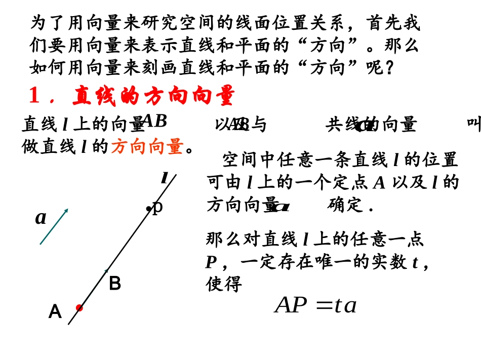 直线的方向向量与平面的法向量_第3页