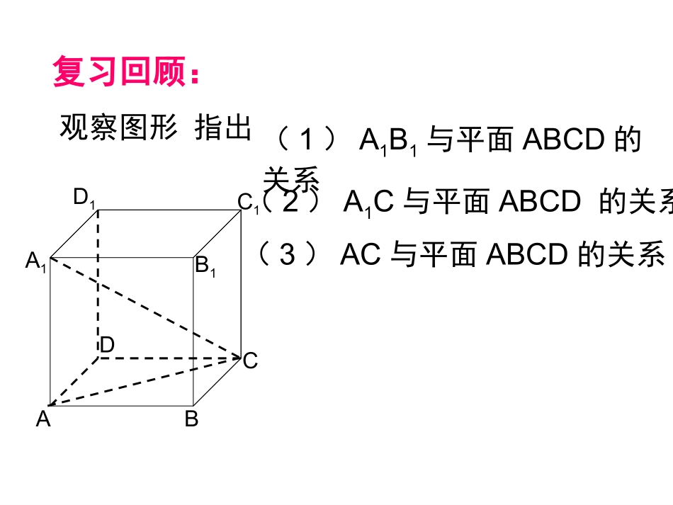 直线与平面平行的判定-----罗和平_第2页