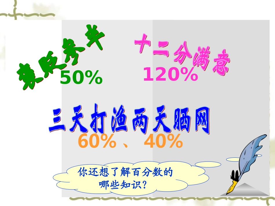 百分数的整理和复习(题型题量多)_第2页