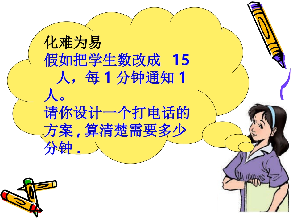 小学数学五年级《打电话》课件_第3页