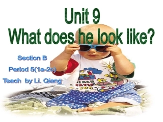 七下Unit9SectionB1a-1e