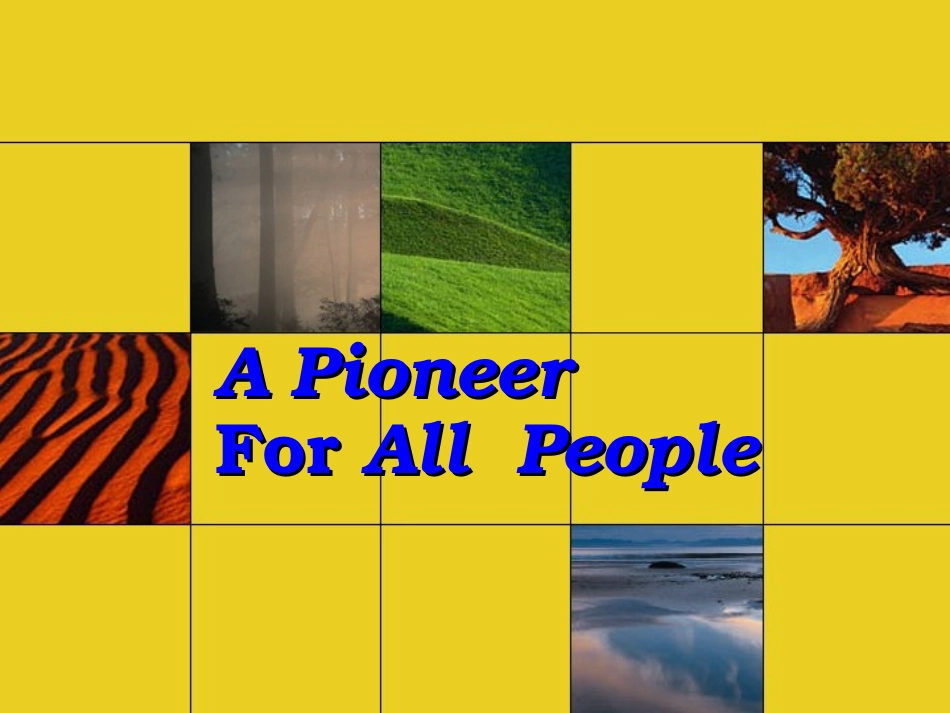 人教版必修4_Unit2Workingthelandreading_第1页