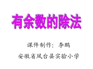 有余数的除法 (8)