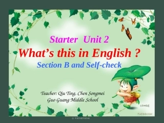 七年级上UNIT2课件Period2