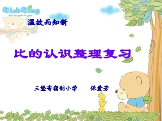 北师大版数学六年级上册《比的认识(复习课)》课件111