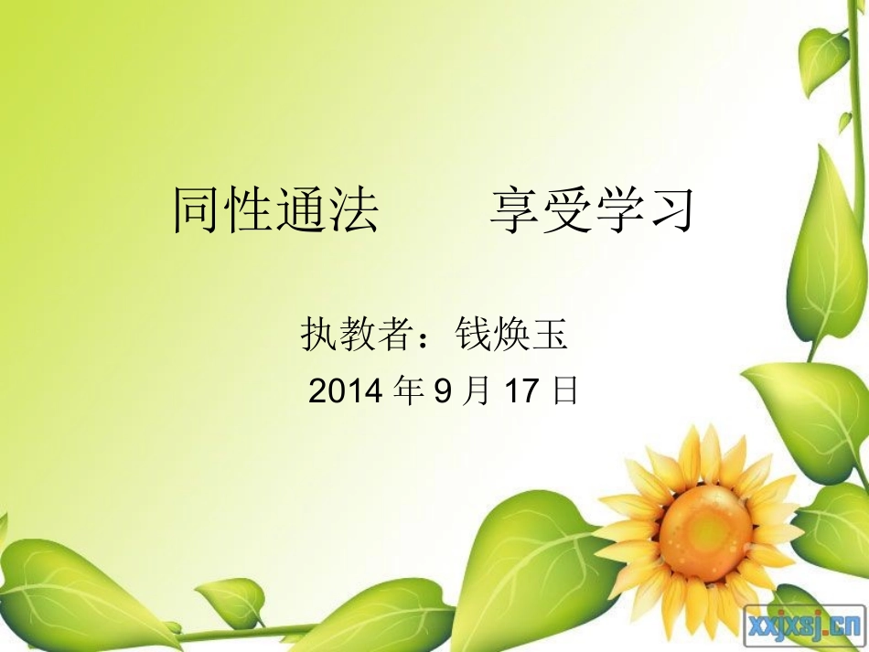 同性同法享受学习_第1页