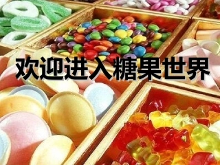 幼儿园中班主题活动：欢迎进入糖果世界PPT课件