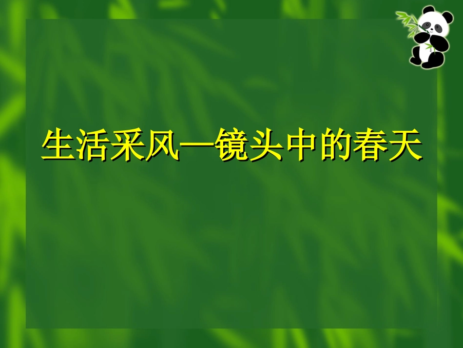 寻觅春天的足迹 (2)_第3页