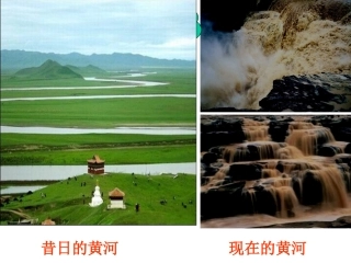 黄河是怎样变化的课件