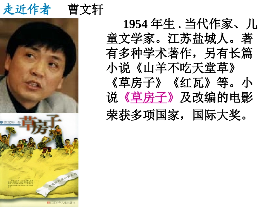 人教新课标版九上《孤独之旅》第一课时课件_第3页