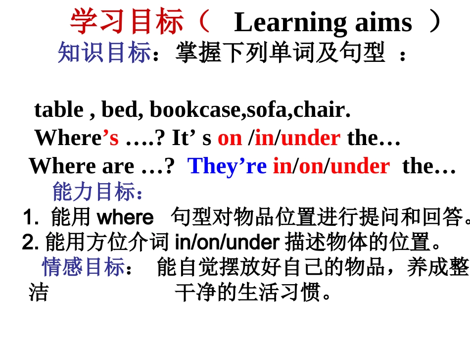 人教七上unit4whereisyouschoolbag_第2页