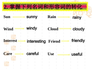 形容词及副词 (2)