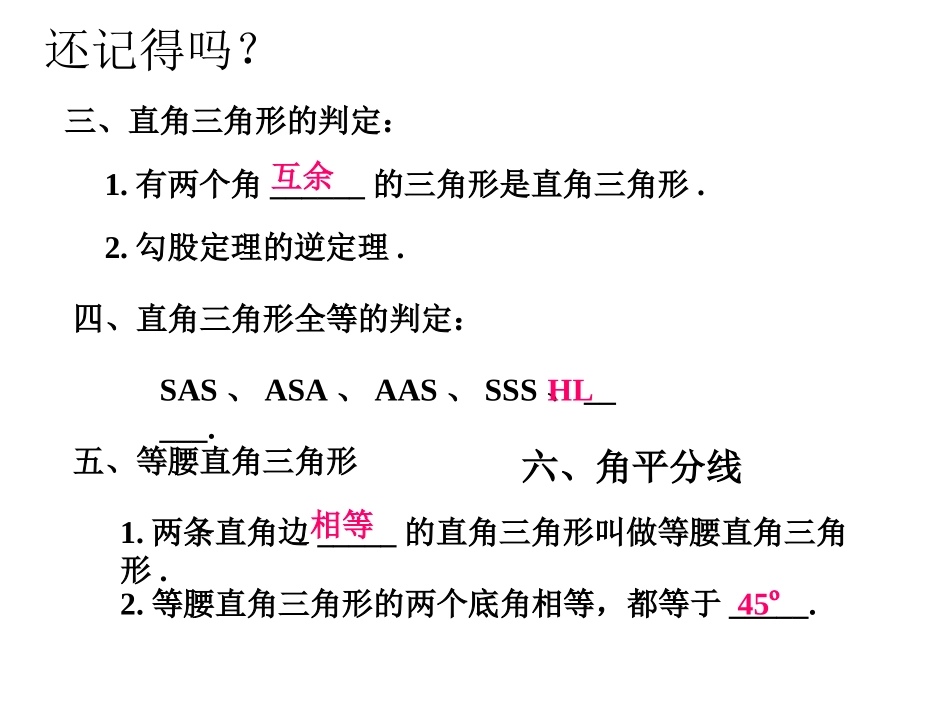 《直角三角形》复习课_第3页