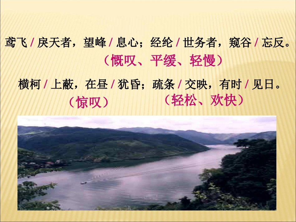 与朱元思书PPT (2)_第3页