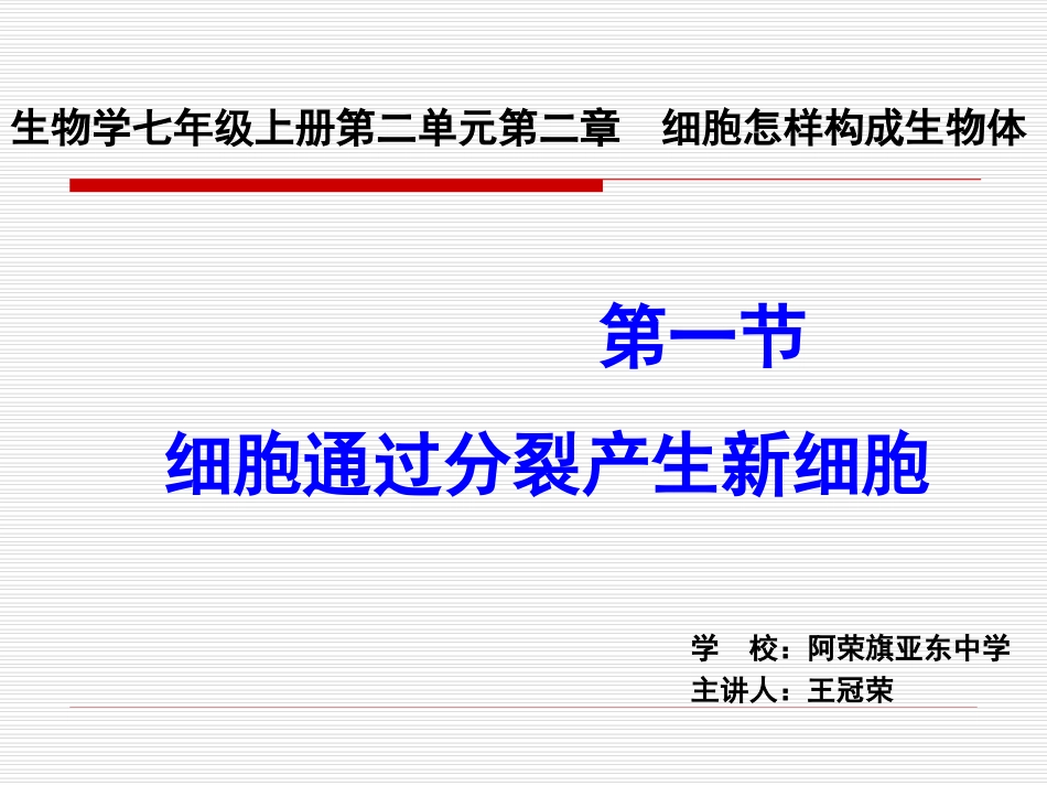 《细胞通过分裂产生新细胞》_第2页