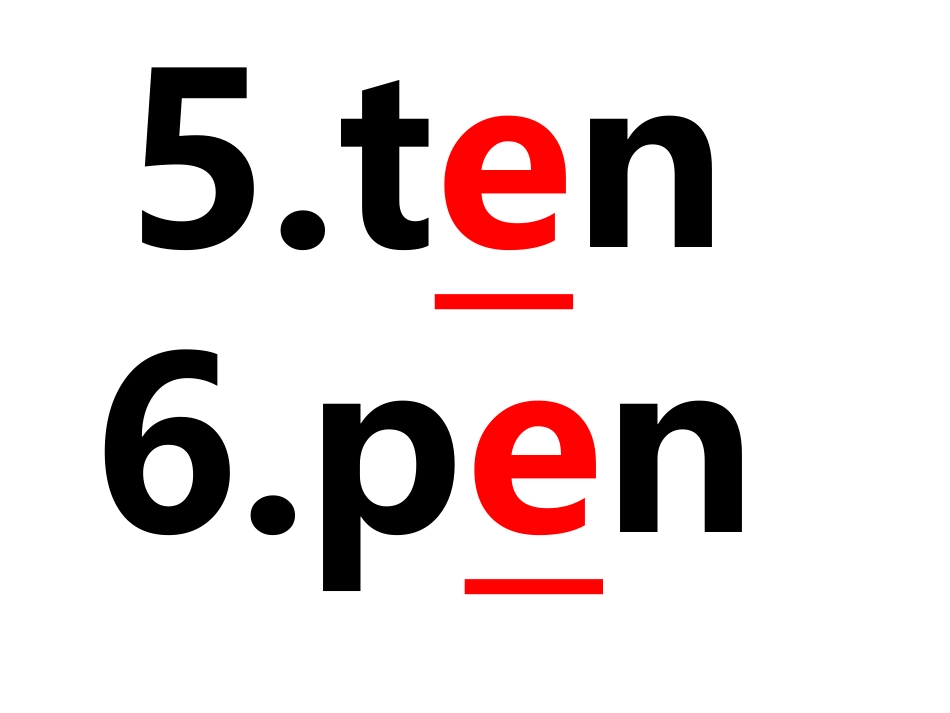 三年级下册英语句子说练_第3页