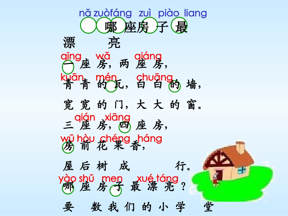《哪座房子最漂亮》课件_(1)1_第2页