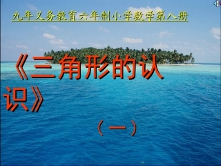 三角形的认识 (2)