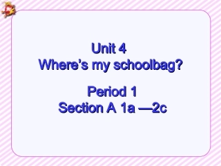 七上Unit4Period1