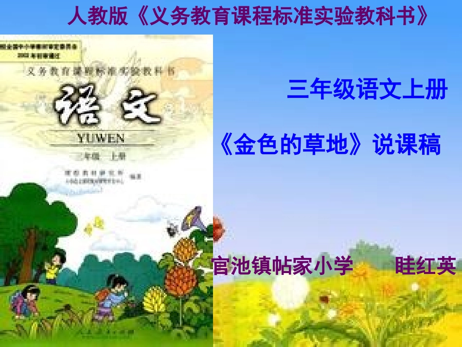 《金色的草地》_第1页