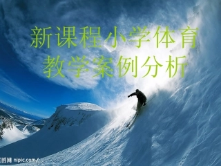 新课程小学体育教学案例分析