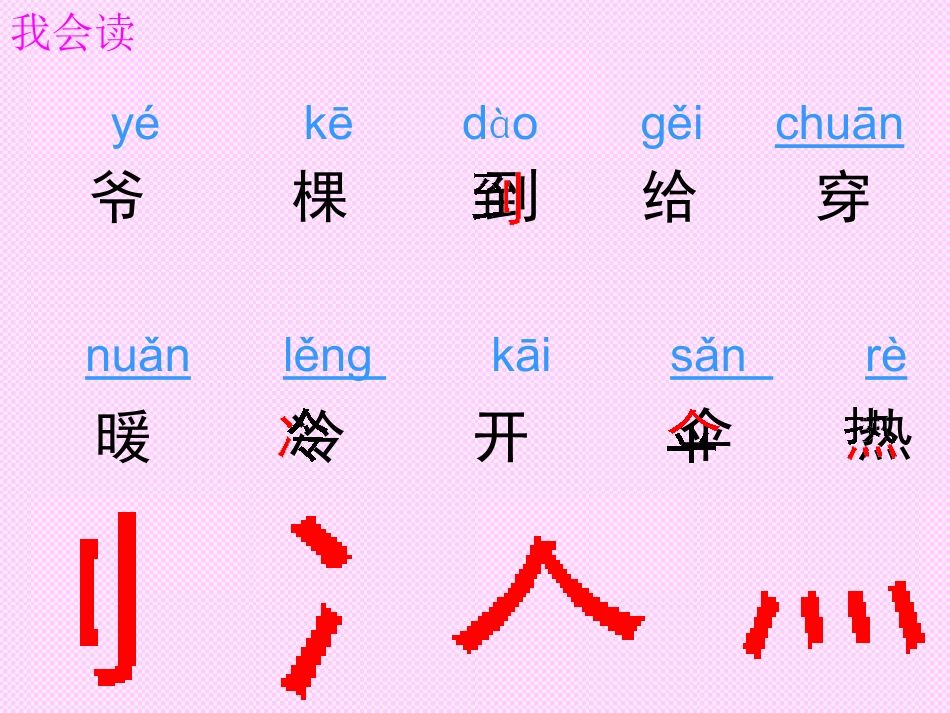 一年级语文《爷爷和小树》PPT课件_第3页