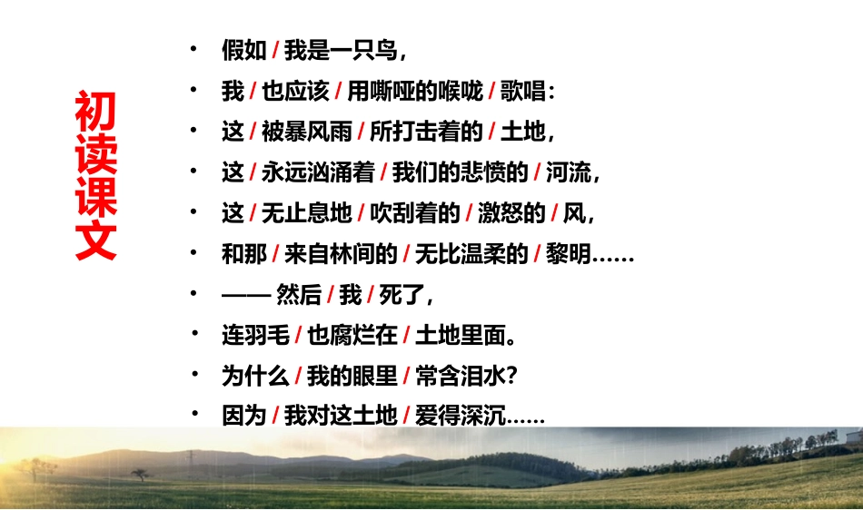 我爱这土地(课件)_第3页
