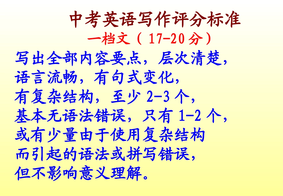 中考英语作文专题复习指导_第3页