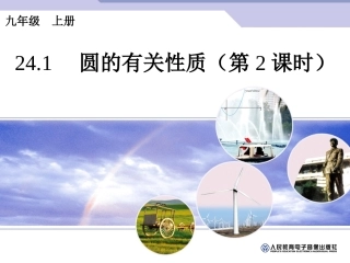 圆的有关性质（2)