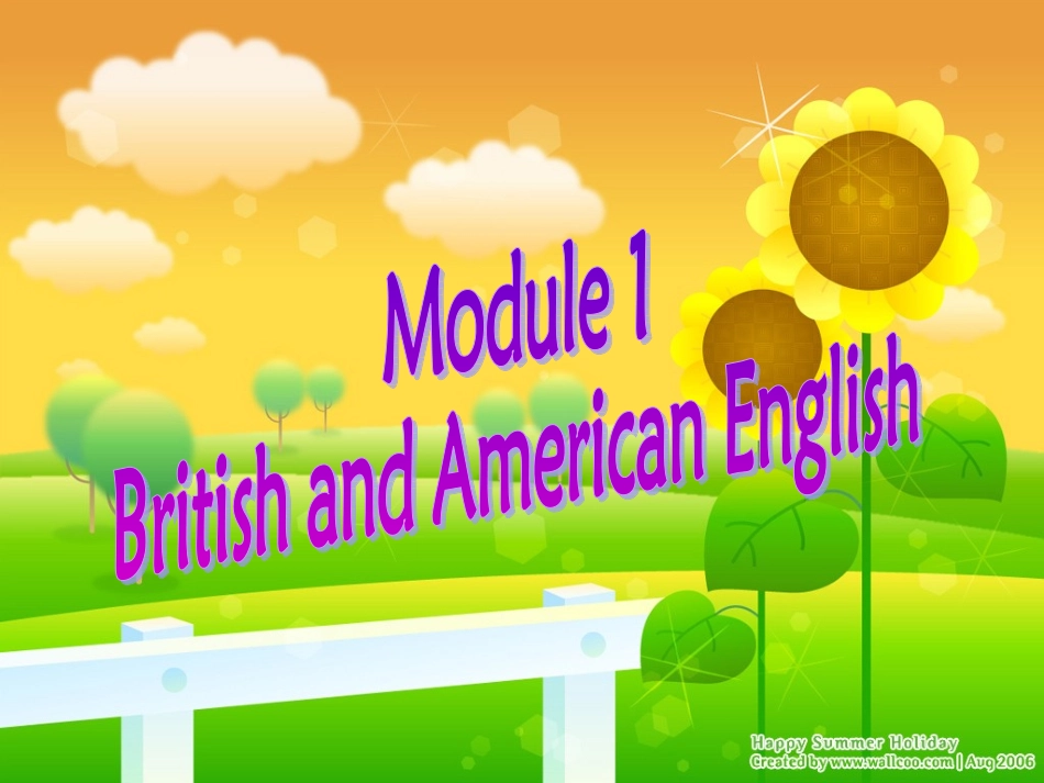 高二英语外研版_必修5_Module1_Reading课件_第1页