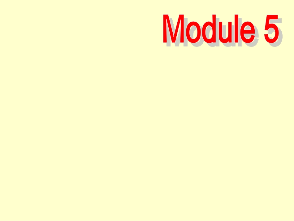 外研版八上M5-Unit1(1)_第1页
