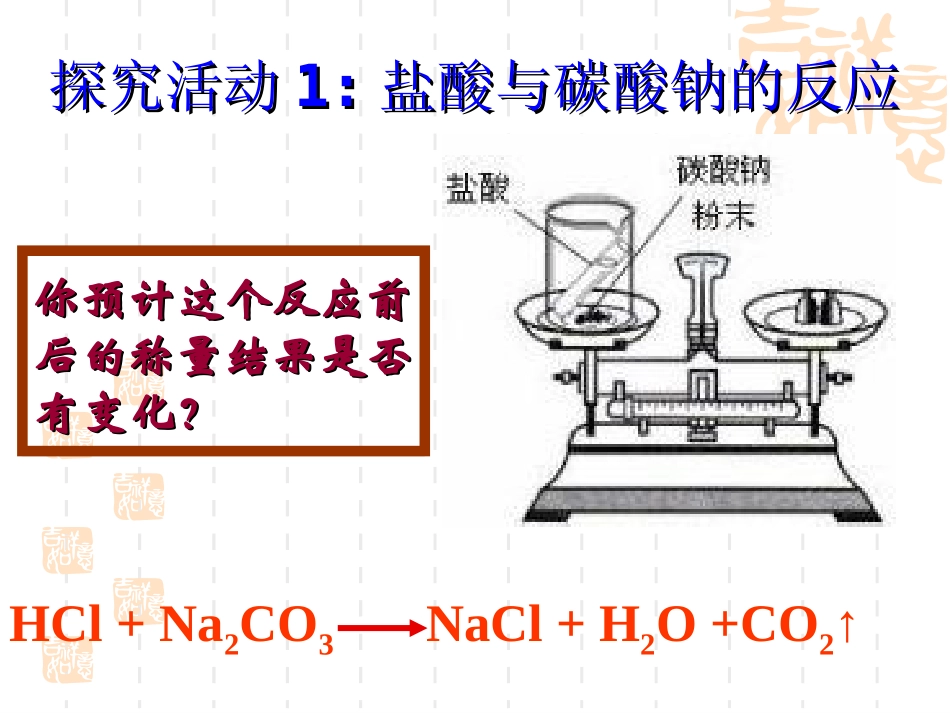 质量守恒定律(佛山市研讨课)_第3页