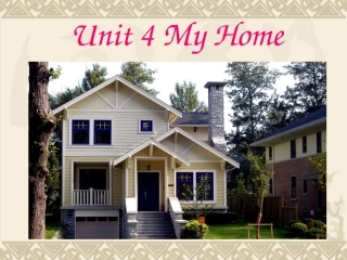 四年级上_Unit4_My_home_课件郭春华，88团